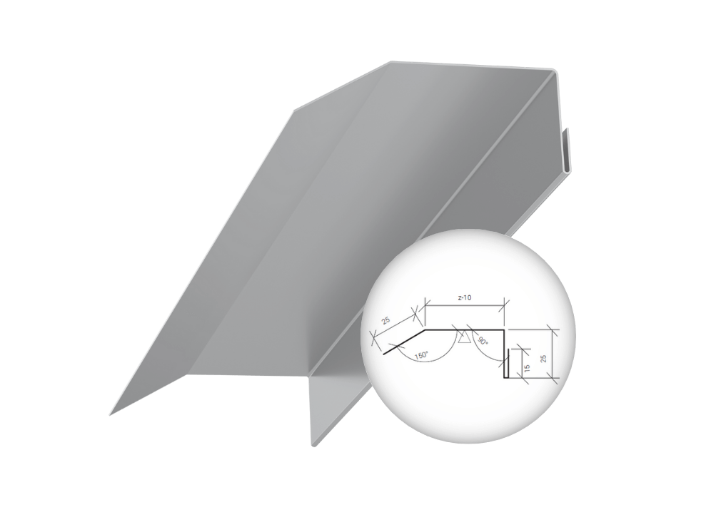 Loga augšējais apdares elements B