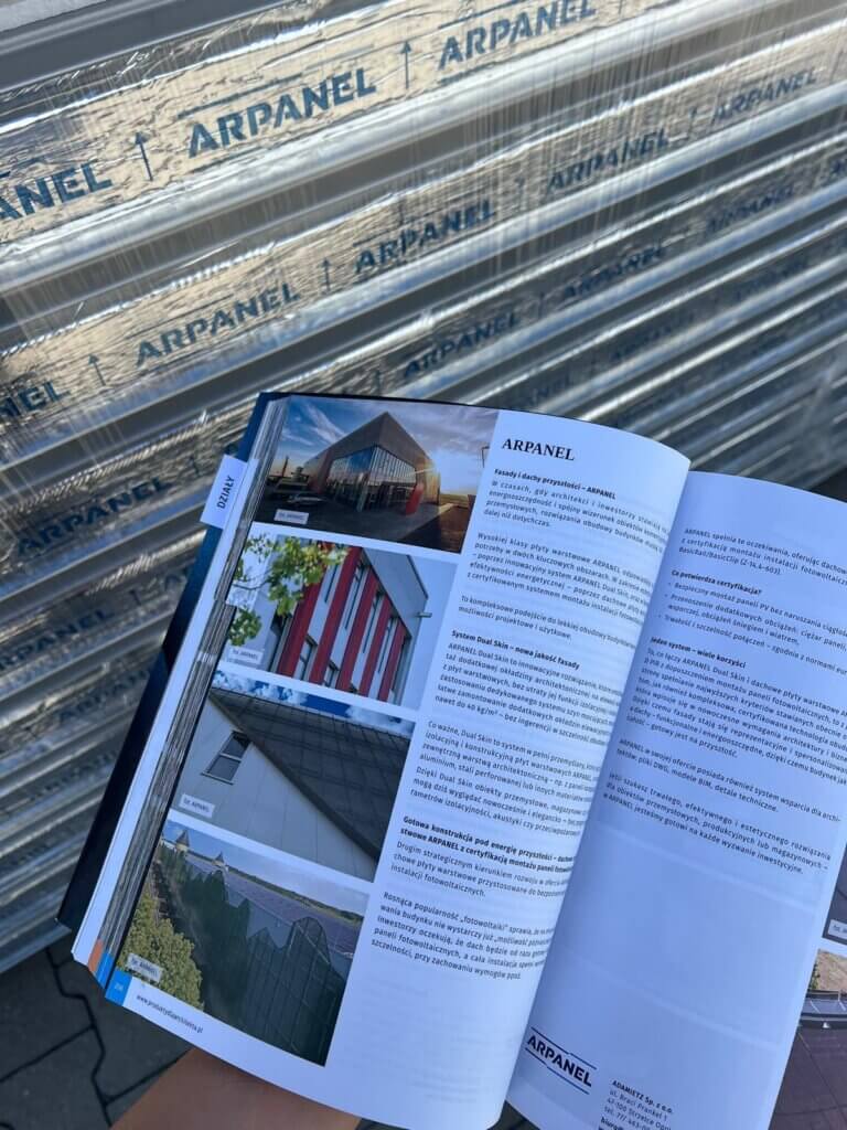 ARPANEL katalogā “Produkti arhitektam”, ko izdod A&B Architektura & Biznes 📖